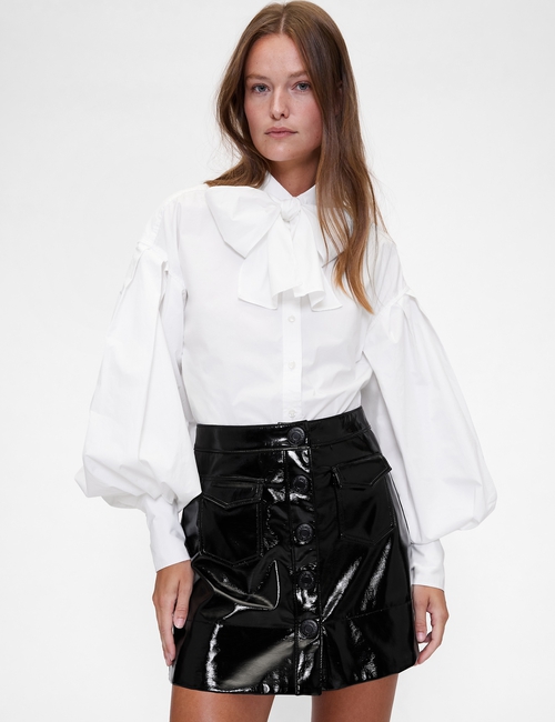 GapStudio Poplin Bow Shirt