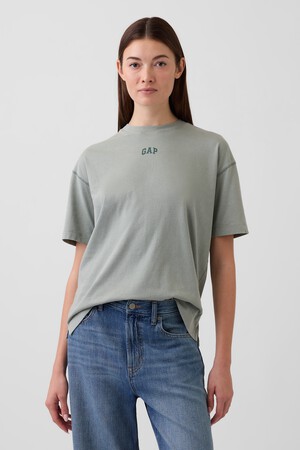 Organic Cotton VintageSoft Athletic Logo Tunic T-Shirt