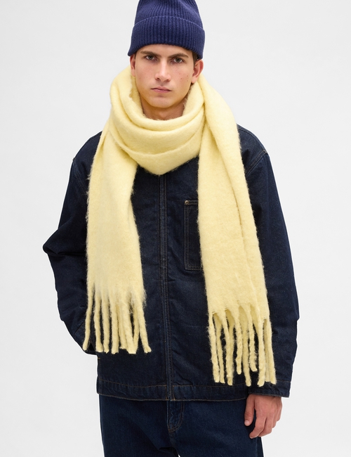 HO25 BRUSHED SCARF