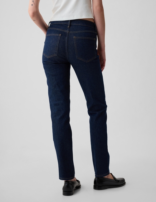 Mid Rise Vintage Slim Jeans
