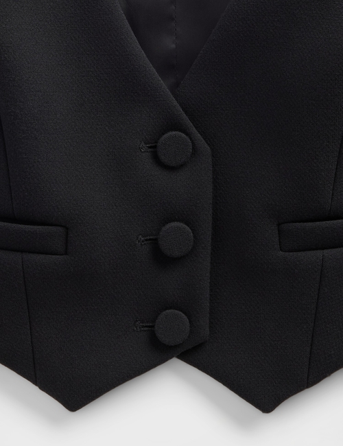 GAP STUDIO TUXEDO VEST