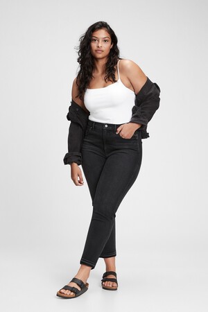 High Rise Vintage Slim Jeans
