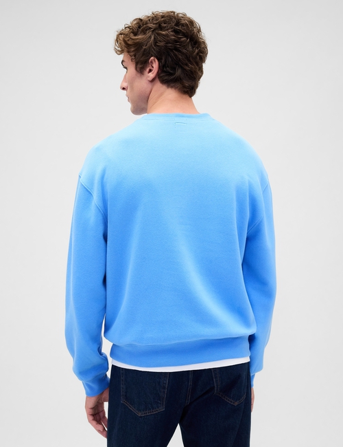 VintageSoft Oversized Logo Sweatshirt