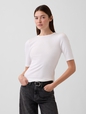 Modern Elbow-Sleeve T-Shirt