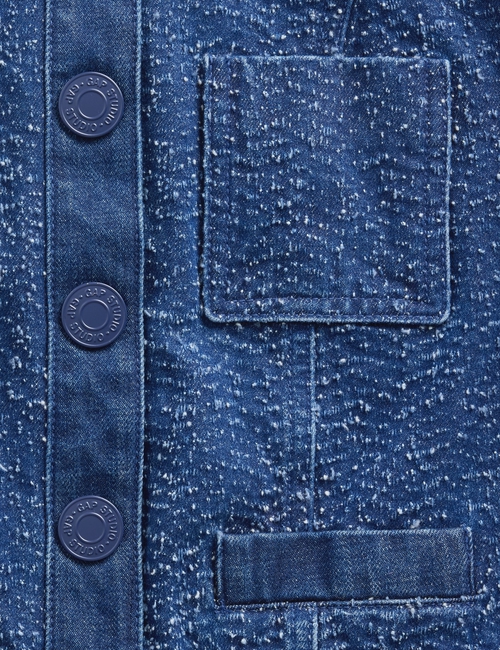 GAP STUDIO TWEED BOUCLE CROPPED JACKET