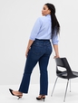 Mid Rise Baby Boot Jeans