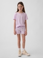Kids Gap Logo French Terry Pull-On Shorts