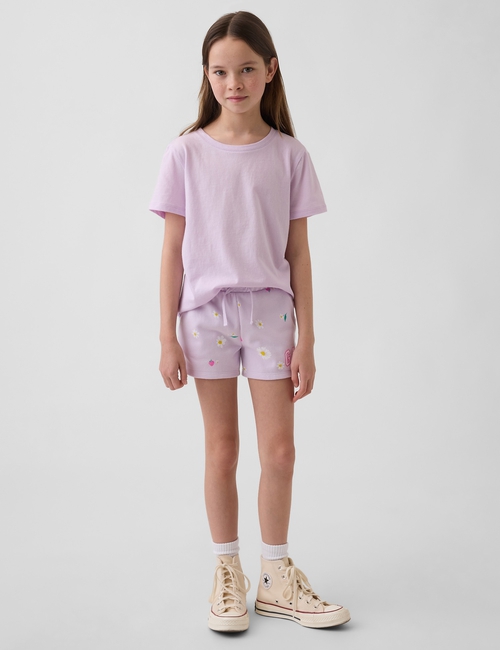 Kids Gap Logo French Terry Pull-On Shorts