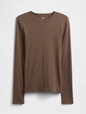 Essential Ribbed Crewneck T-Shirt