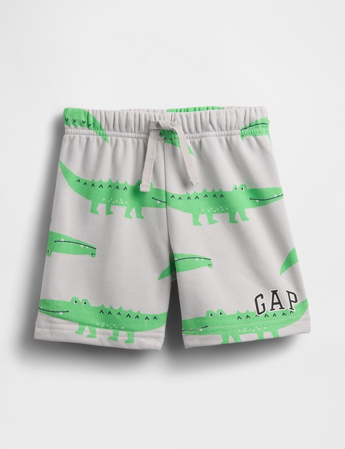 babyGap Relaxed French Terry Logo Pull-On Shorts