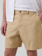 7.5" Linen-Cotton Shorts