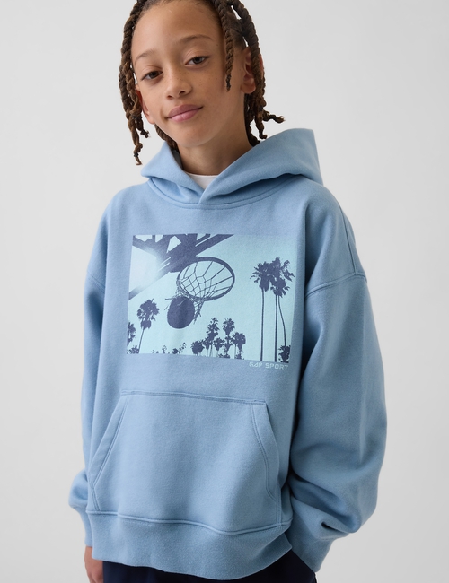 Kids VintageSoft Relaxed Graphic Hoodie