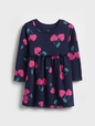 Baby & Toddler Ruffle-Waist Sweatshirt Dress
