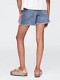 Kids Denim Midi Shorts