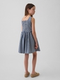 TANK SQ NK DRS - DNM GINGHAM