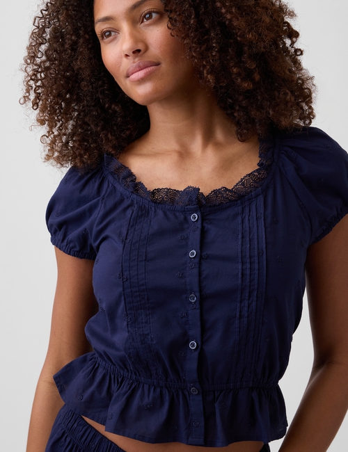 V-SS EYELET MB TOP