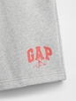 GapKids x Disney Mickey Mouse Relaxed Logo Pull-On Shorts