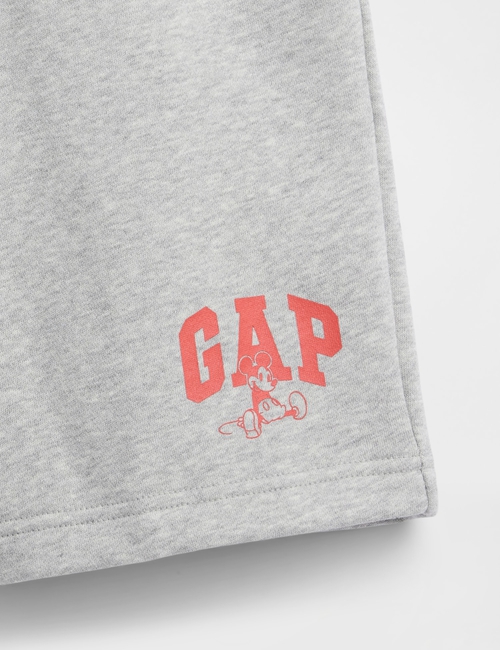 GapKids x Disney Mickey Mouse Relaxed Logo Pull-On Shorts