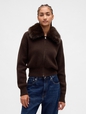 CASHSOFT FUR ZIP UP
