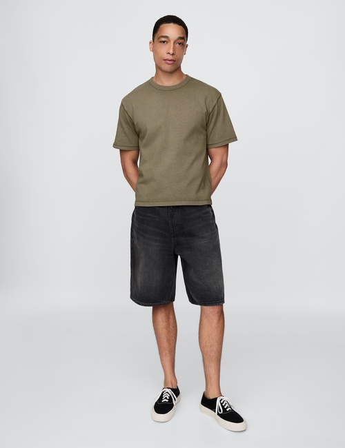 Adult Heavyweight Crop T-Shirt