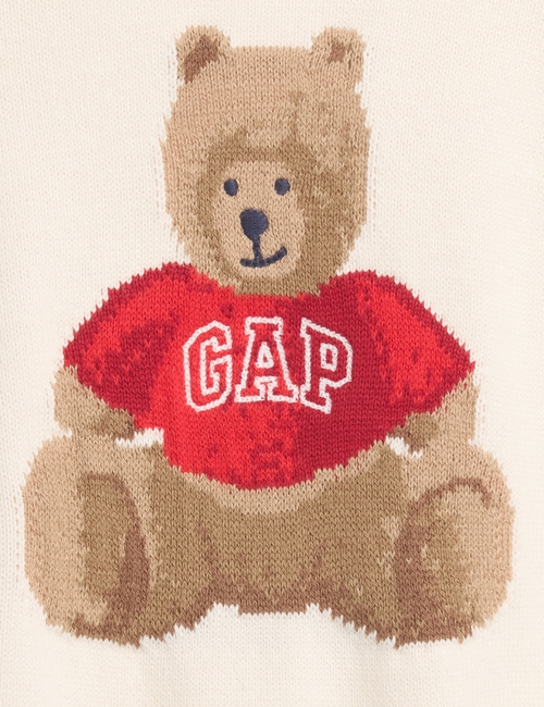 FAM BEAR GRAPHIC SWEATER 1PC
