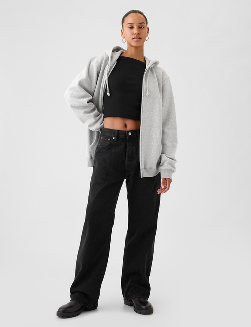 VintageSoft Zip Hoodie