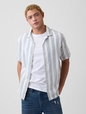 Linen-Blend Vacay Shirt in Standard Fit