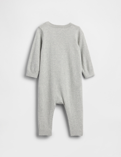 Baby Brannan Bear Heart Sweater One-Piece