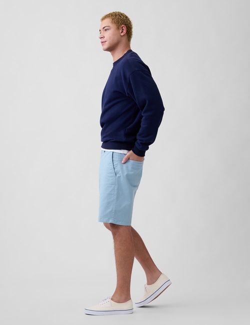 9" Essential Khaki Shorts