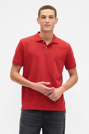 Gap Logo Pique Polo Shirt