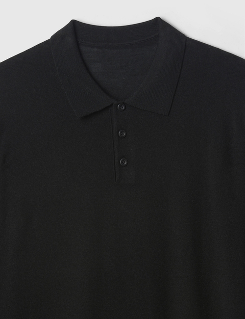 Merino Polo Sweater