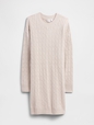 CashSoft Relaxed Crewneck Sweater Mini Dress