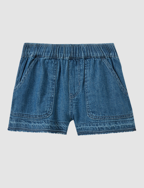 Toddler Pull-On Denim Shorts