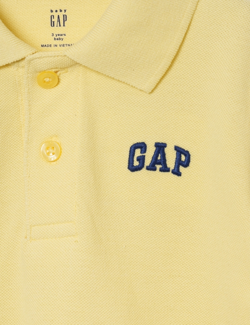babyGap Logo Pique Polo Shirt