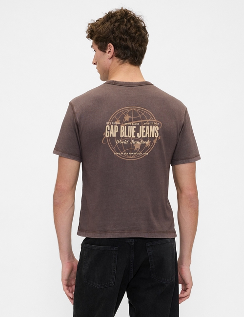 Heavyweight Crop Graphic T-Shirt