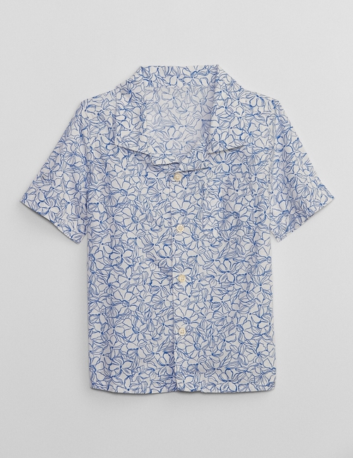 V-SS WOVEN TOP