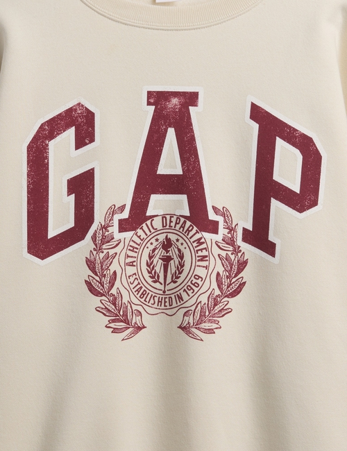 V-LOGO OVERSIZED CREW