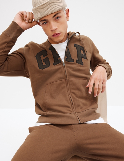 Gap Logo Zip Hoodie