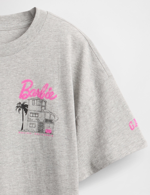 Kids Barbie Oversized Graphic T-Shirt