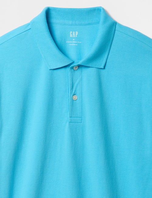 Stretch Pique Polo Shirt