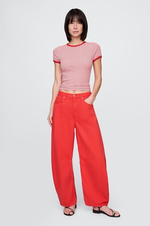High Rise UltraSoft Horseshoe Jeans