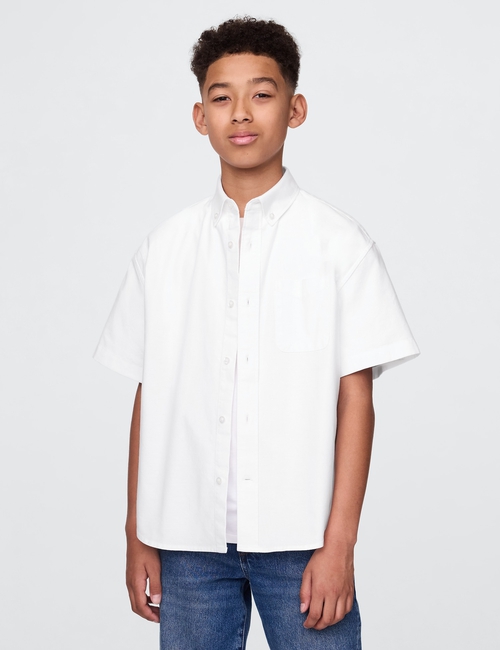 Kids Relaxed Oxford Shirt