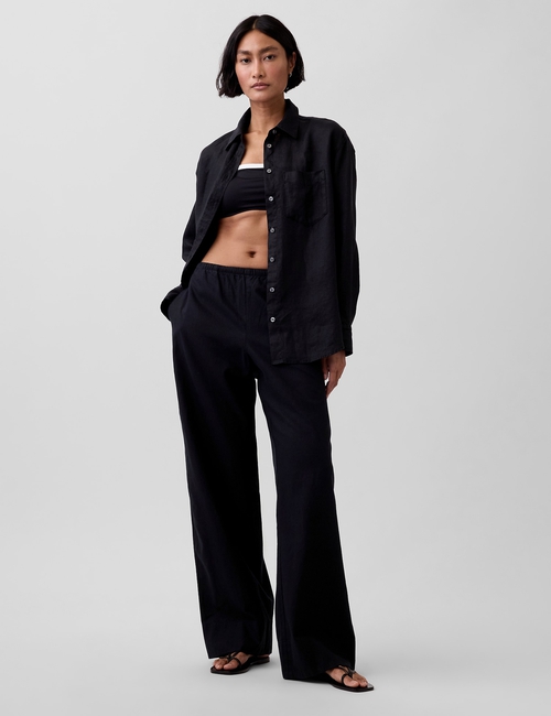 100% Linen Oversized Shirt