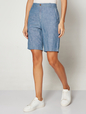 9" Chambray Bermuda Shorts
