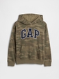 Kids Relaxed Gap Logo Camo Hoodie