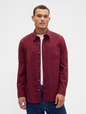 Stretch Poplin Shirt in Standard Fit