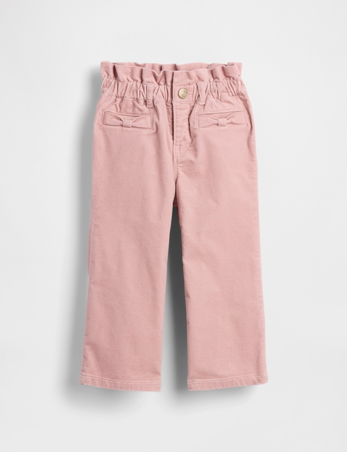 Baby & Toddler Velvet Bow Stride Jeans