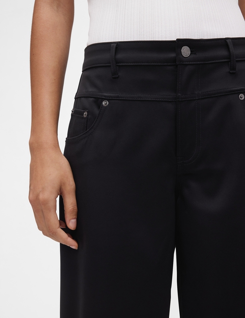 GAP STUDIO SATIN 5PKT LOW RISE BAGGY