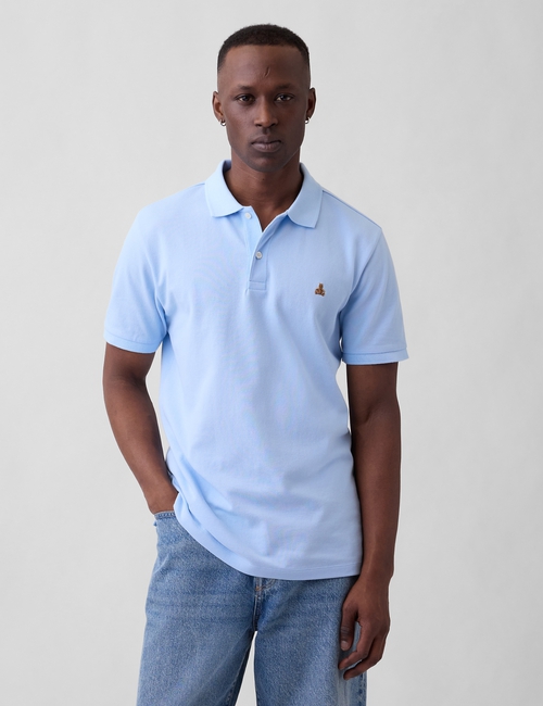 Brannan Bear Stretch Pique Polo Shirt