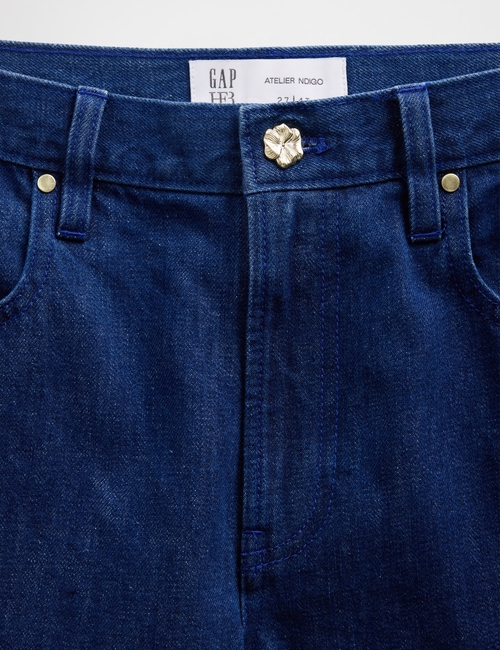 Gap × HFR Low Slung Floral Extra Baggy Jeans by Atelier Ndigo